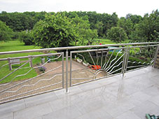 Création et pose de garde-corps en Moselle